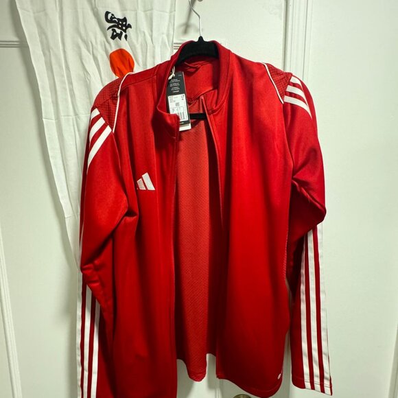 adidas Men's Red Jacket - Picture 4 of 4